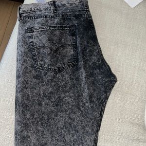 Levi’s 501 jeans grey stone wash